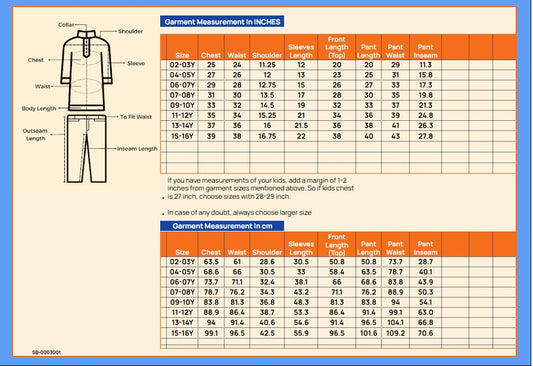 Boys Ankle Length Printed Kurta Set - Yellow