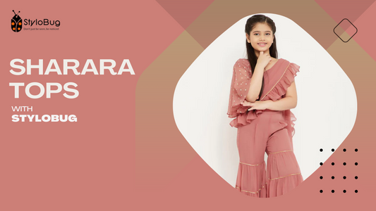 Elevate Your Style with Sharara Tops for Girls: A Stylish Choice from Stylobug