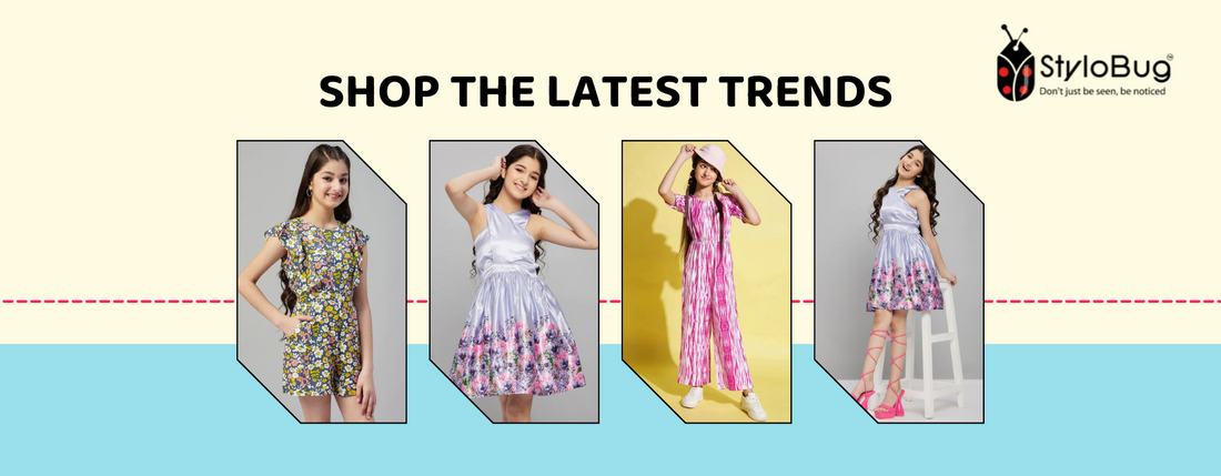 Stylobug: Shop the Latest Trends In Girls' Party Wear, And Jumpsuits!