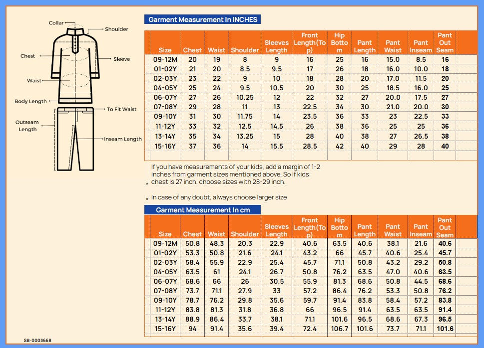 Girls Above Knee Embroidery Kurti Set - Off-White