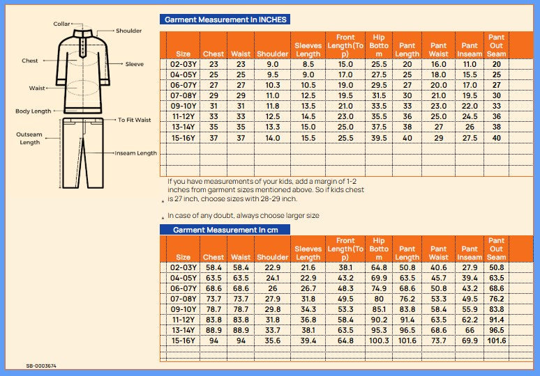 Girls Waist Length All over Print Kurti Set - Peach