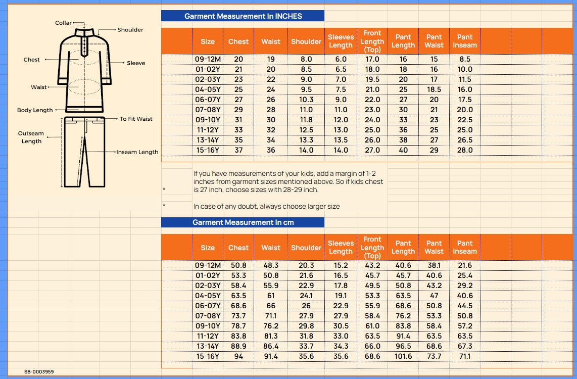 Girls Embroidery Kurti Set - Lavender