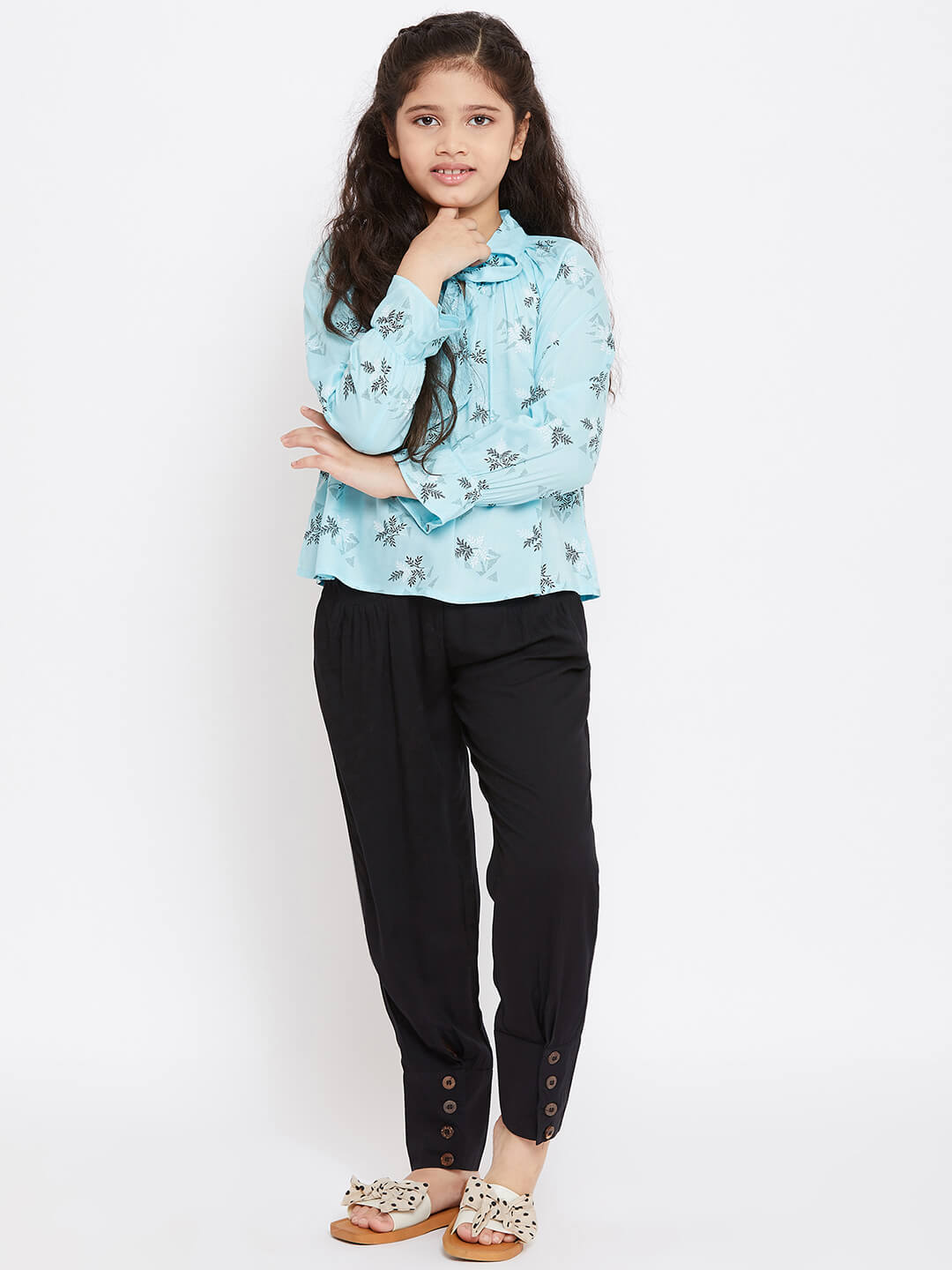 Buy Blue Trousers & Pants for Women by Suket Dhir Online | Ajio.com